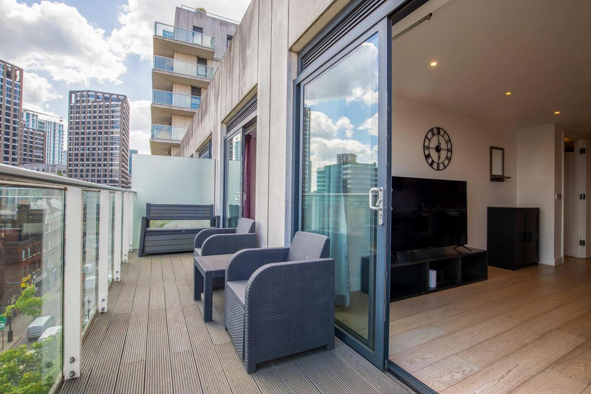 Londwell Spitalfields & Brick Lane Balcony Apartment London
